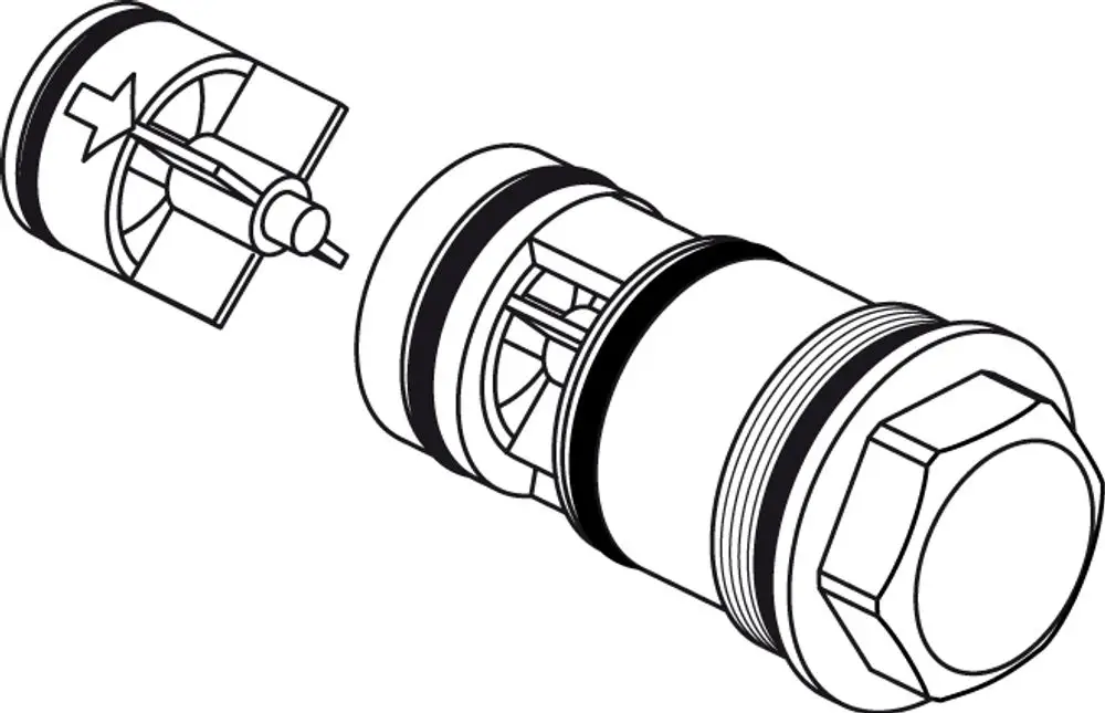 Ideal Standard RV-Einheit warm 3/4 A950596 , A960589NU